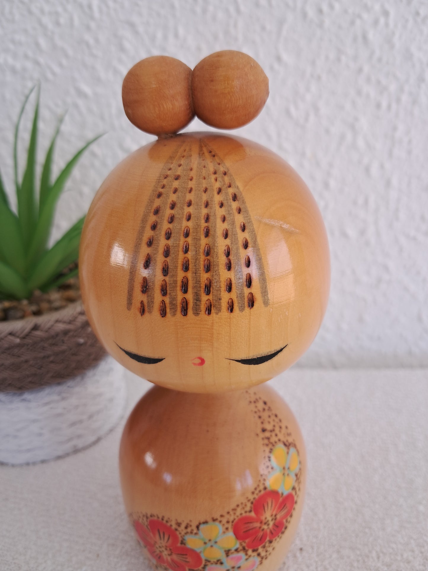 Vintage Sosaku kokeshi by Kojo Tanaka