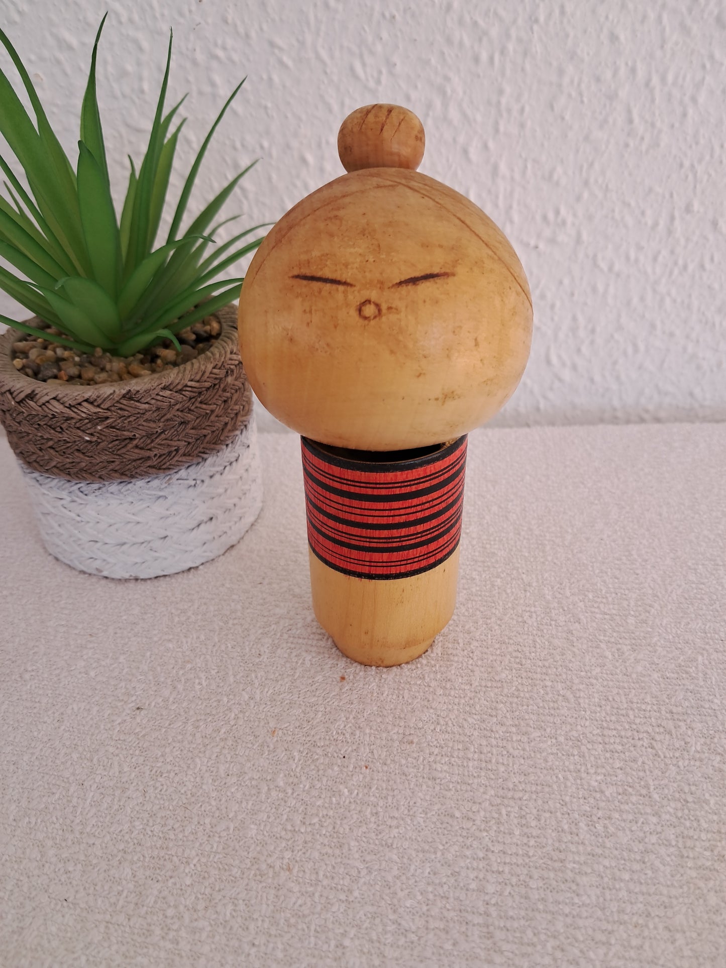 Vintage Sosaku kokeshi made by Ryosuke