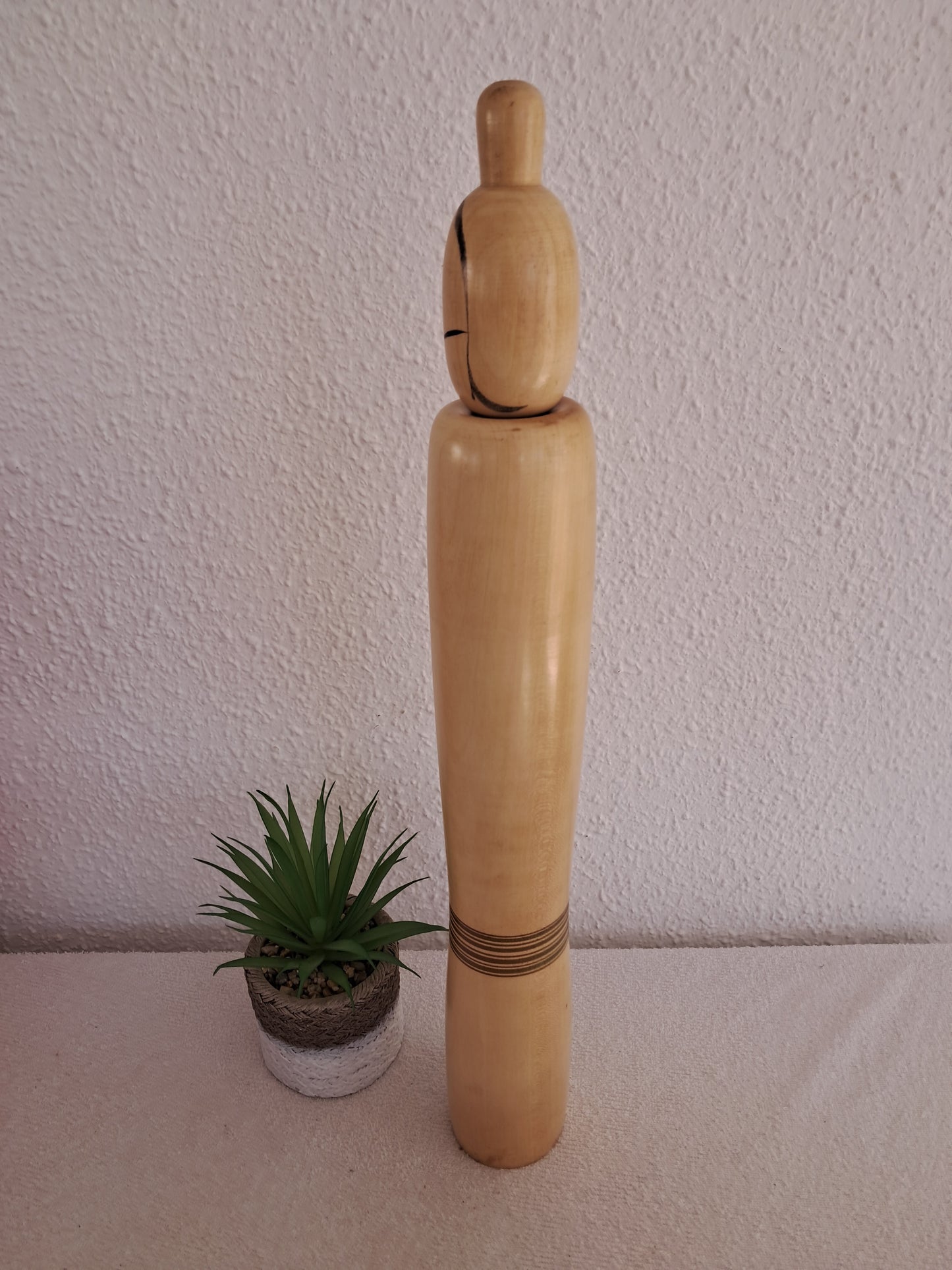 Exclusive Sosaku kokeshi by Shozan Shido(1932-1995) 48cm!!