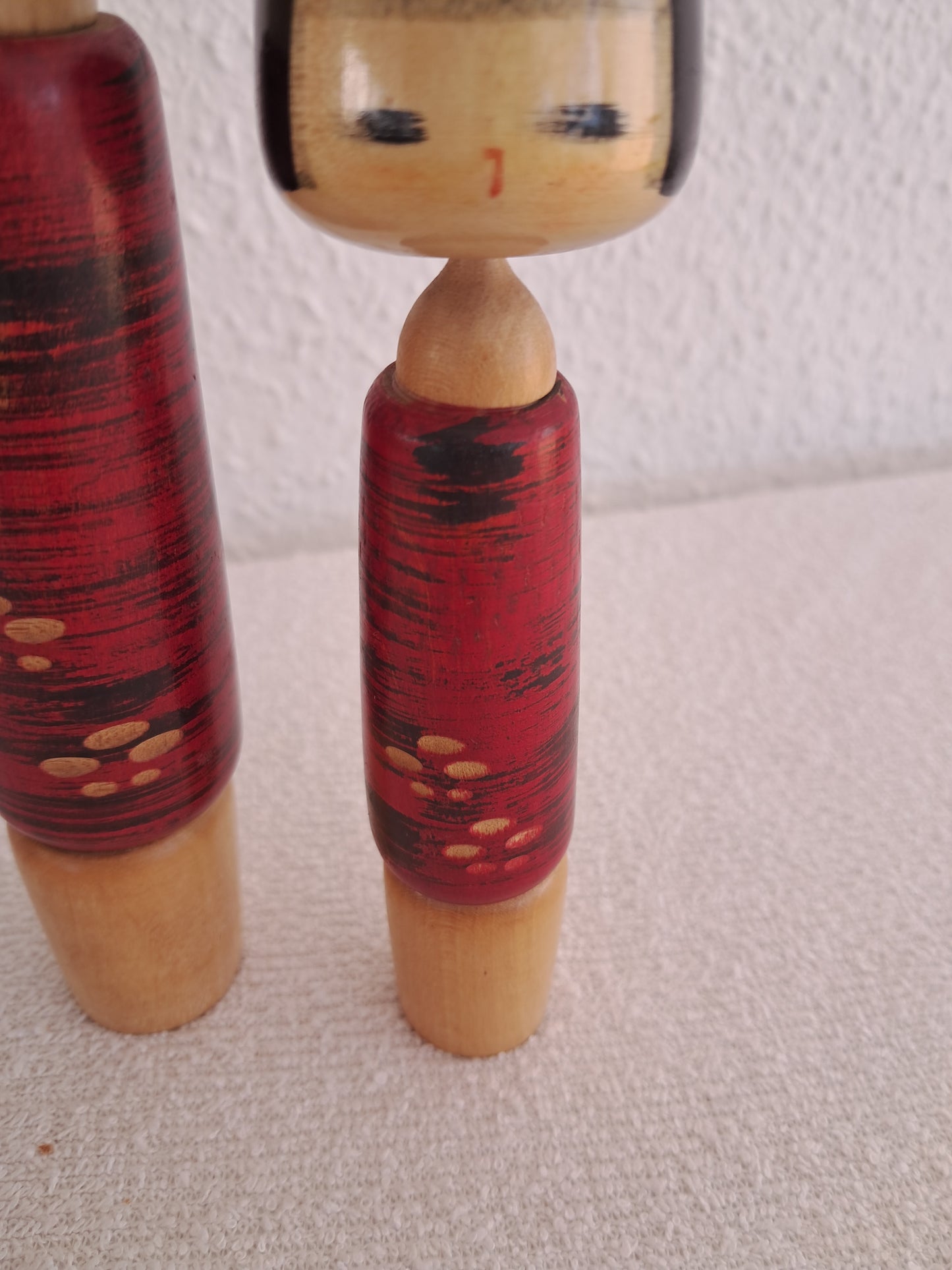 Rare set Sosaku kokeshi by Aida Harumine