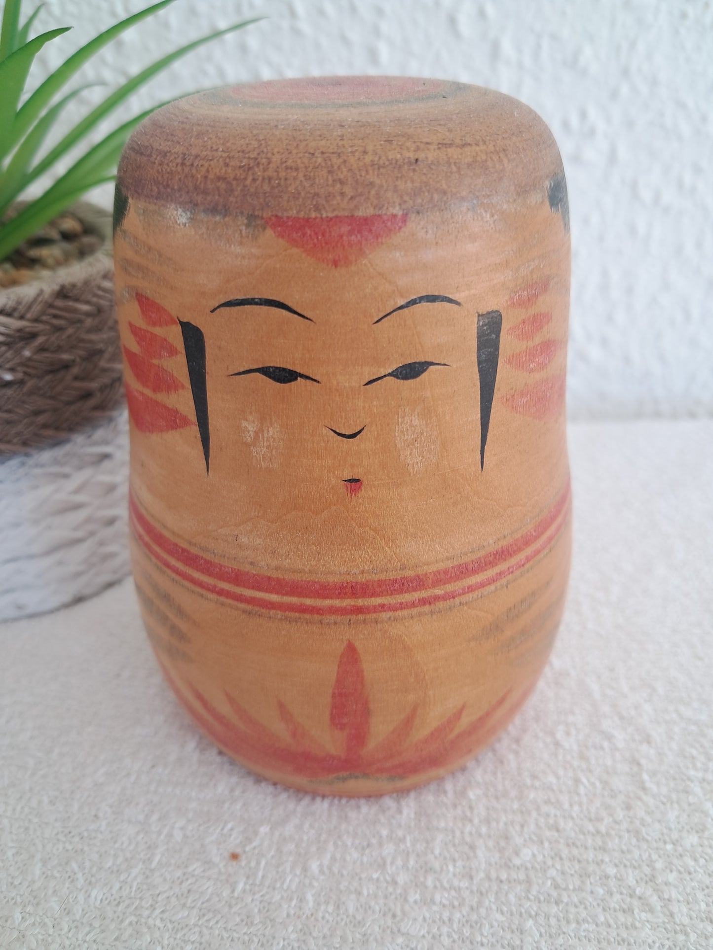 Vintage Yajiro kokeshi made by Sato Denki (1909-1985)