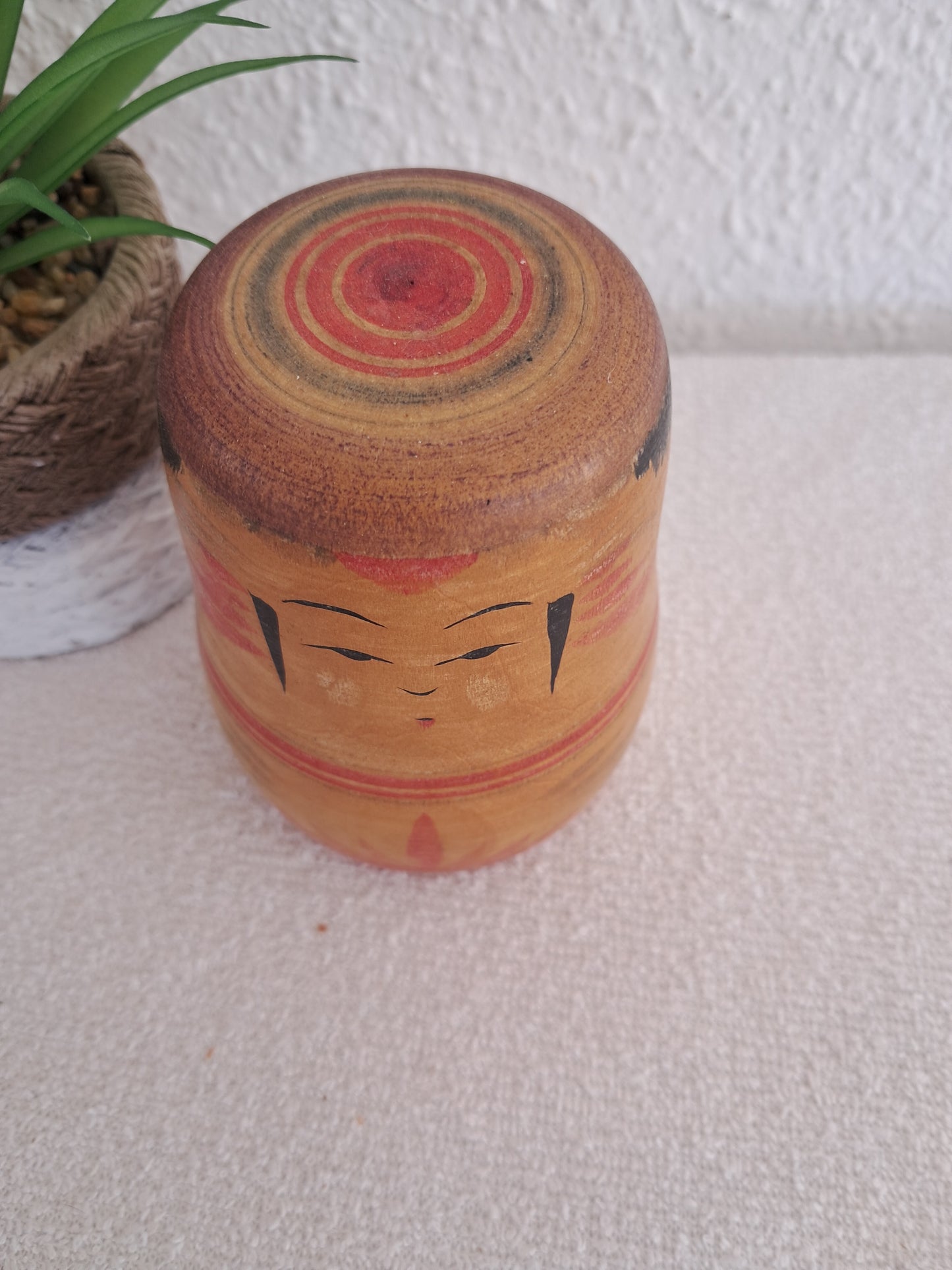 Vintage Yajiro kokeshi made by Sato Denki (1909-1985)