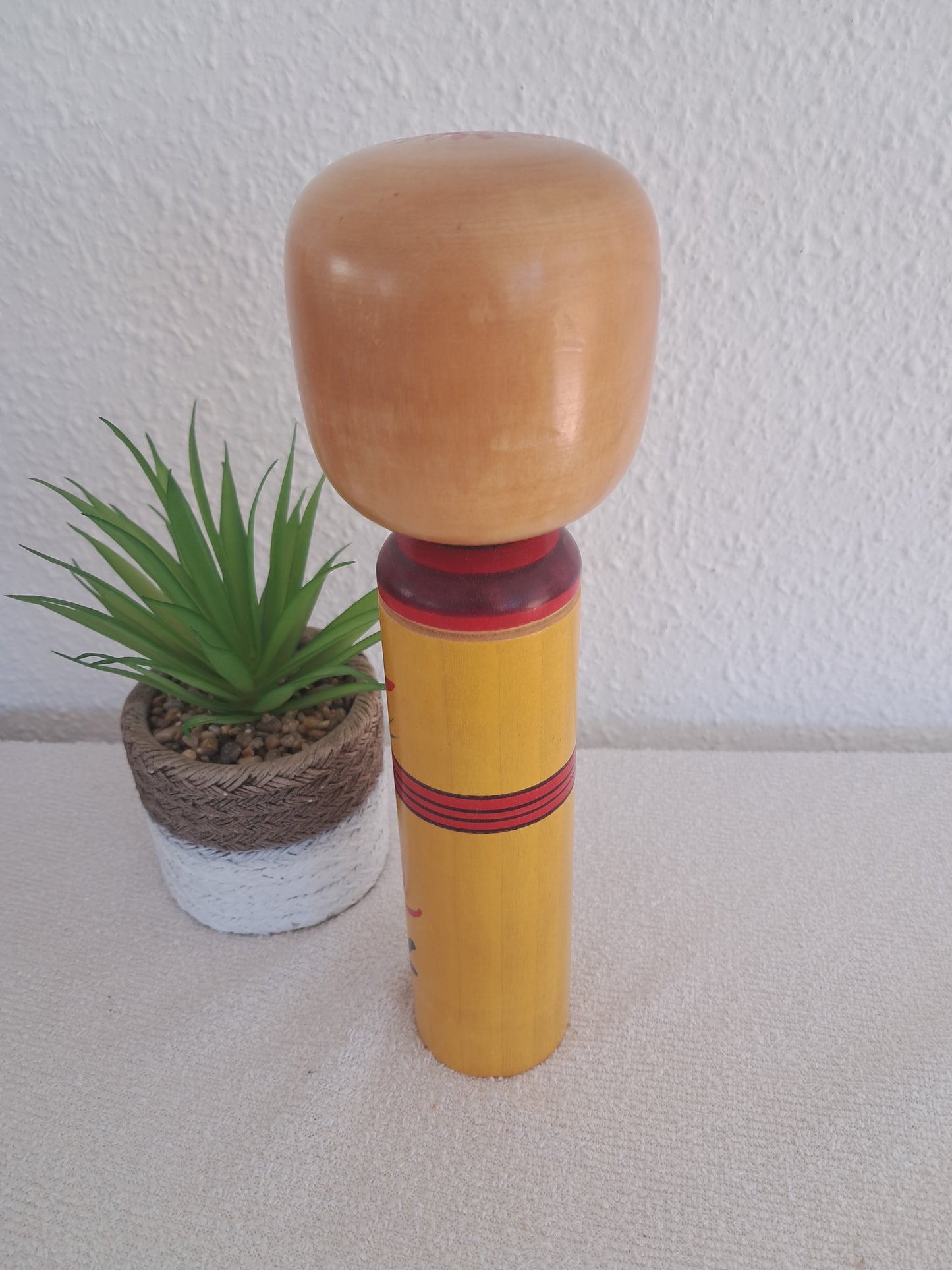 Vintage Togatta kokeshi made by Masayoshi