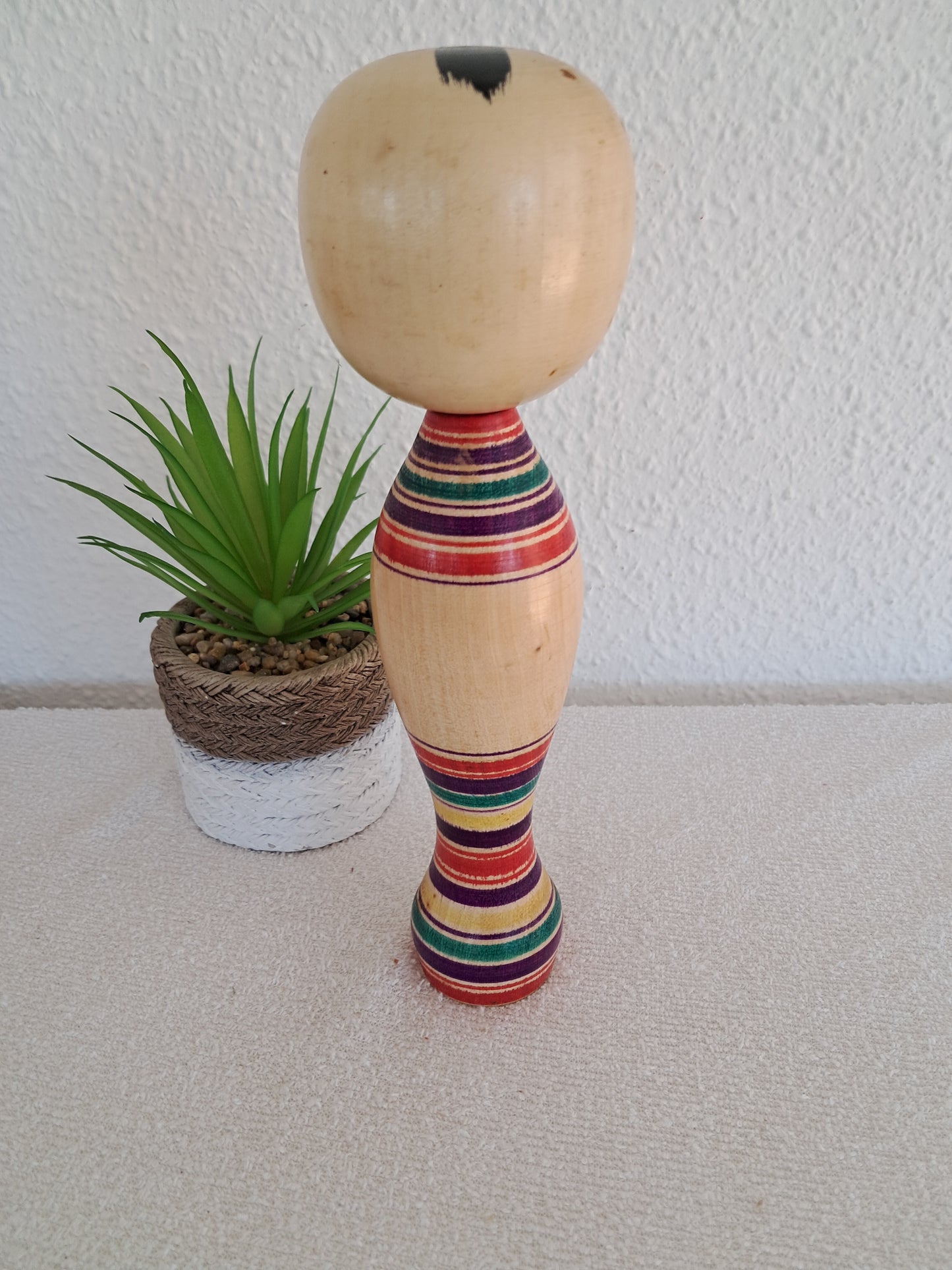 Vintage traditional kokeshi by Oe Akira