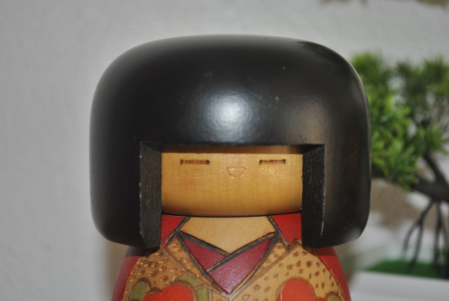 Vintage Gumma Kokeshi By Kazuo Takamizawa (1927 - )