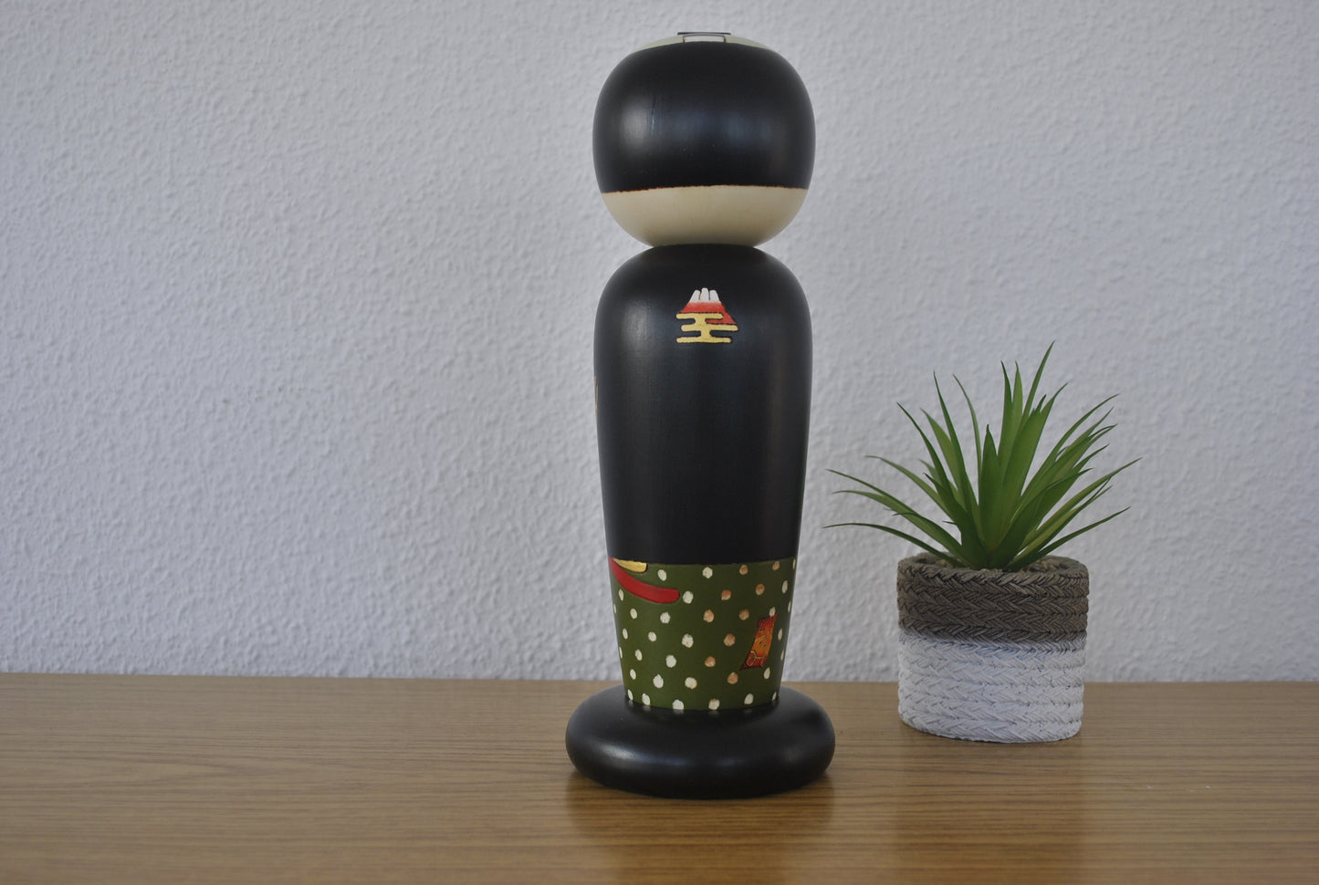 Sosaku Samurai Kokeshi made by oki Izumi - With original box