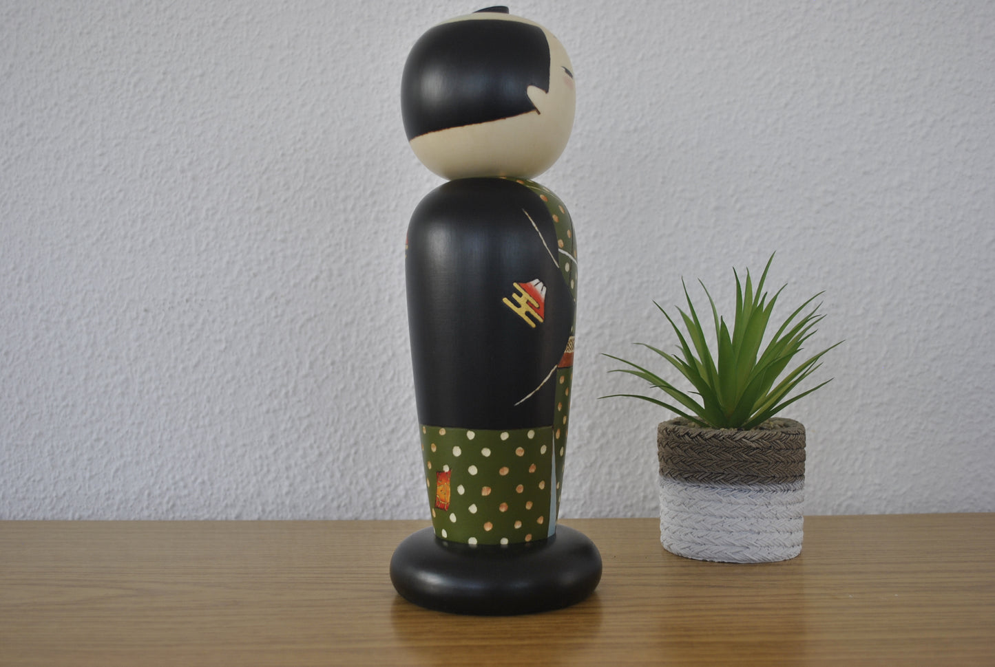 Sosaku Samurai Kokeshi made by oki Izumi - With original box