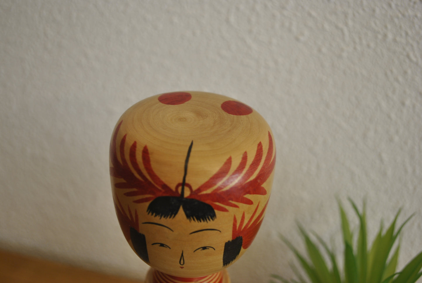 Vintage traditional Yamagata kokeshi made by Kano Yasushi (1921-2010)