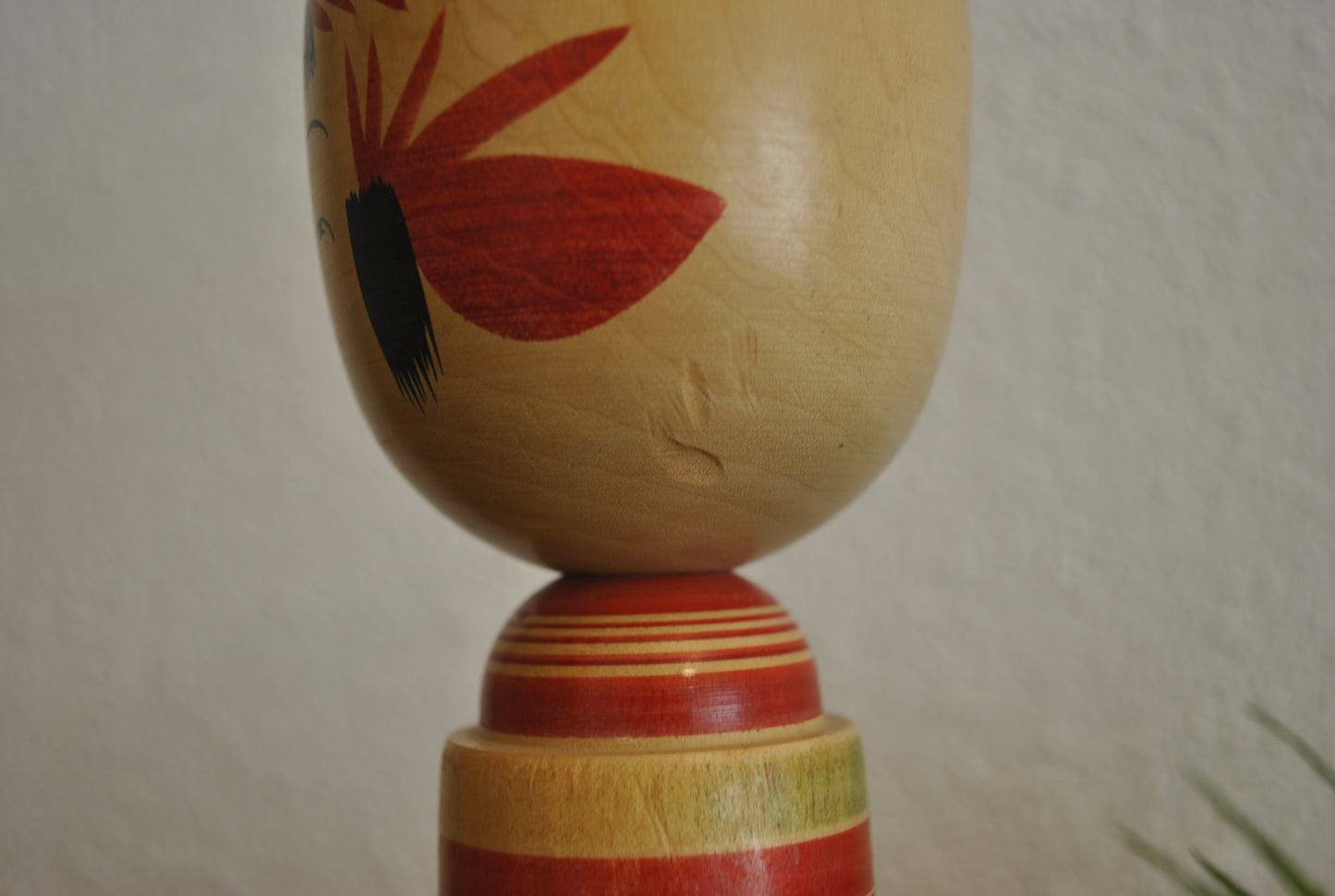 Vintage traditional Yamagata kokeshi made by Kano Yasushi (1921-2010)