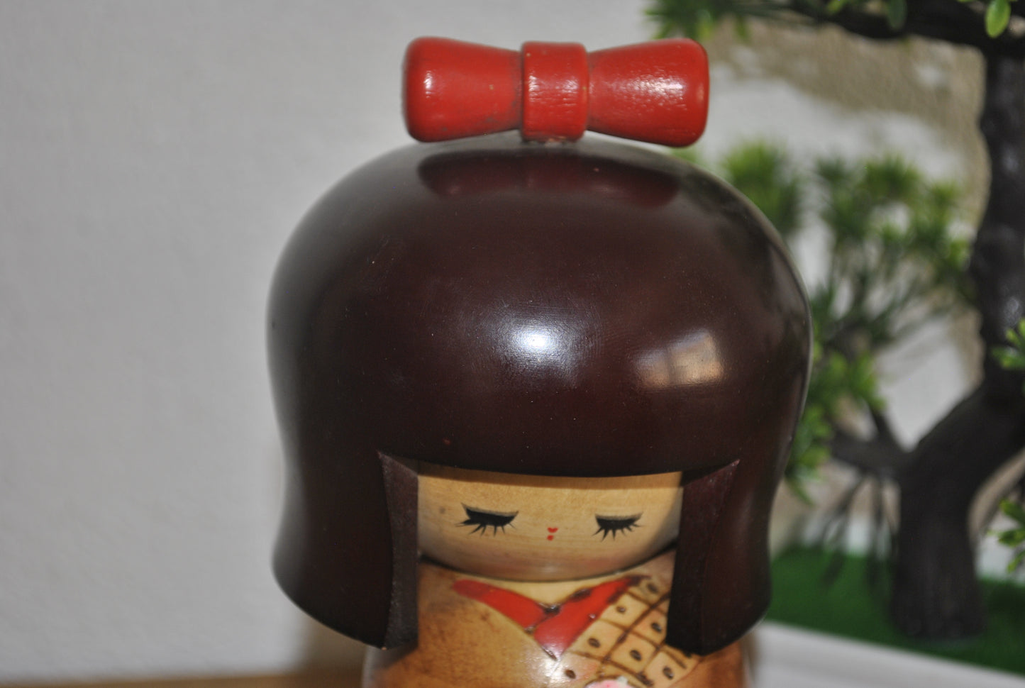 Vintage Gumma Kokeshi By Kazuo Takamizawa (1927-)