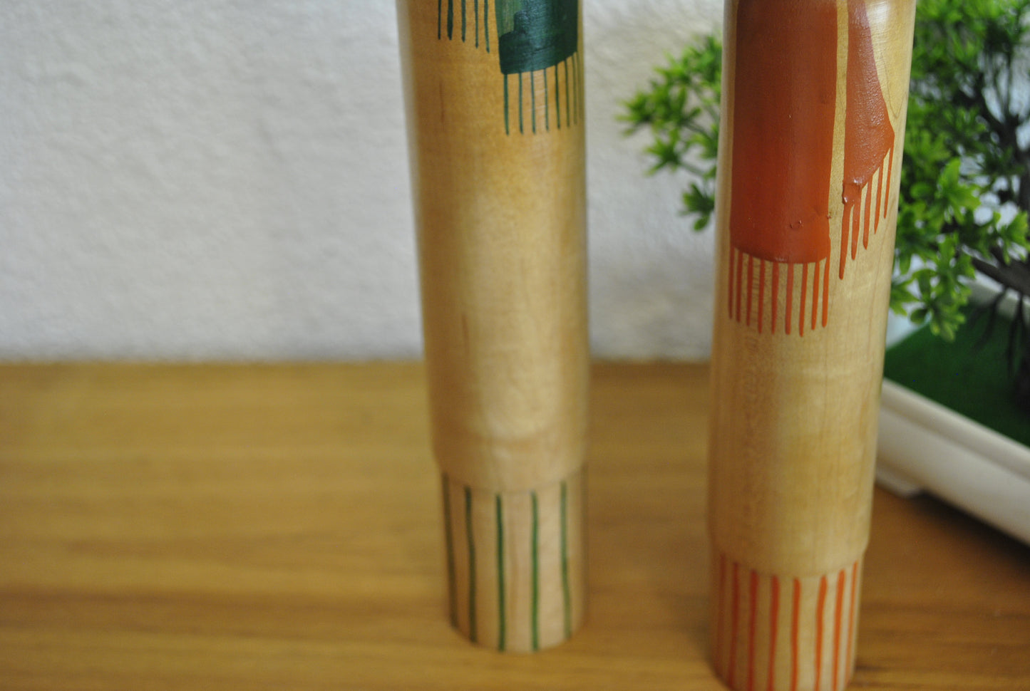 Vintage set Sosaku Kokeshi made by the Shozan Shido (1932-1995)