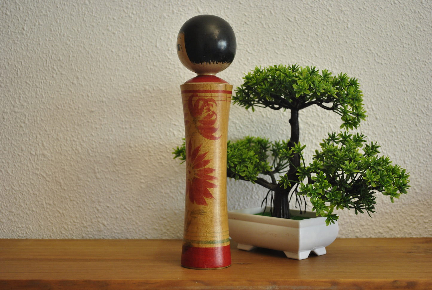 Vintage Traditional Ginzan Kokeshi by Izu Mamoru (1925-2019)