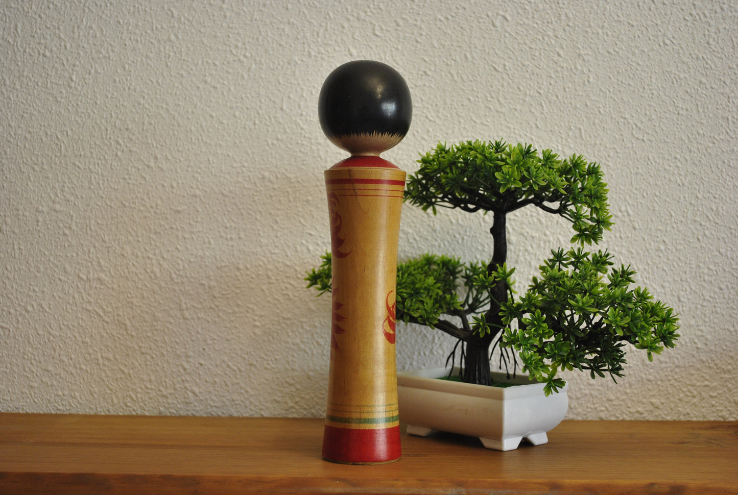 Vintage Traditional Ginzan Kokeshi by Izu Mamoru (1925-2019)