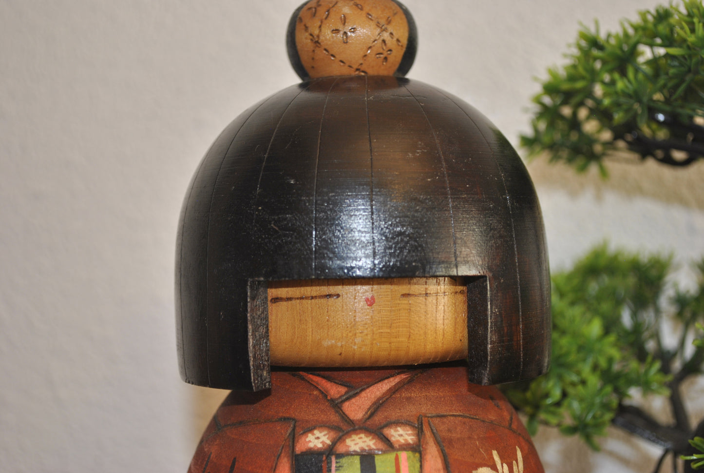 Vintage Gumma kokeshi made by Kazuo Takamizawa (1927-)