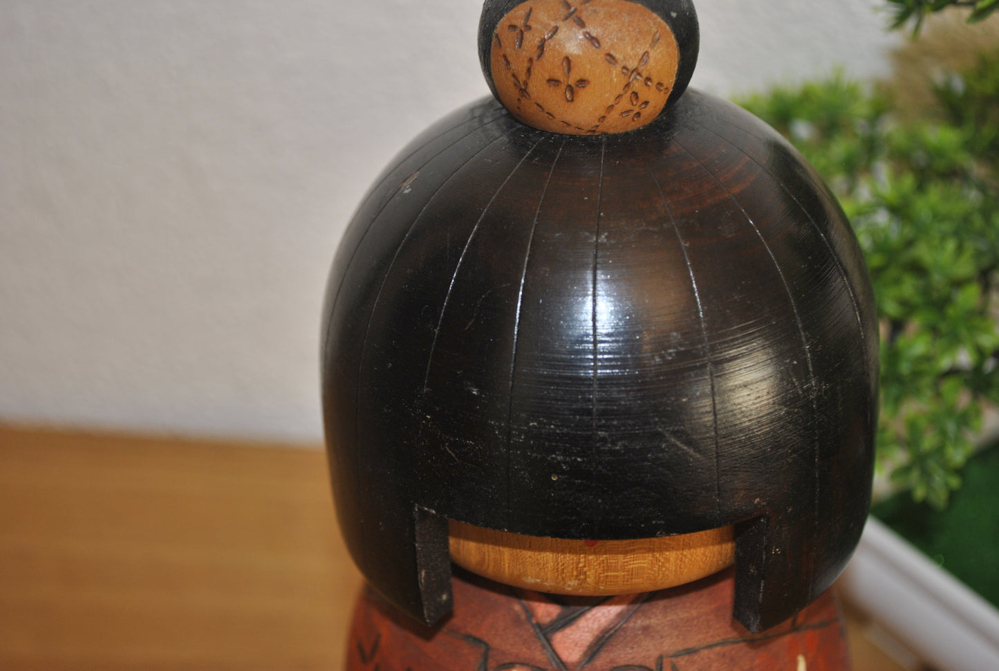 Vintage Gumma kokeshi made by Kazuo Takamizawa (1927-)