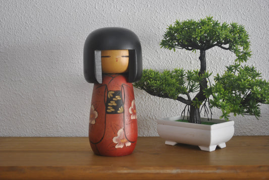 Vintage Gumma Kokeshi by Masae Fujikawa (1942-2015)