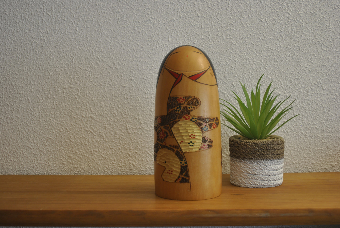 Exclusive vintage Sosaku Kokeshi by Toa Sekiguchi (1942-)