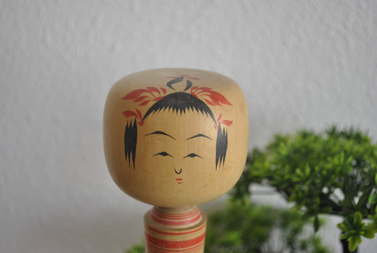 Vintage traditional Naruko Kokeshi By Onuma Kengo (1937-2007)