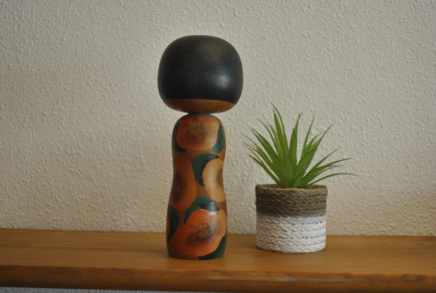 Rare Sosaku kokeshi made by Yuji Kawase (1938-)