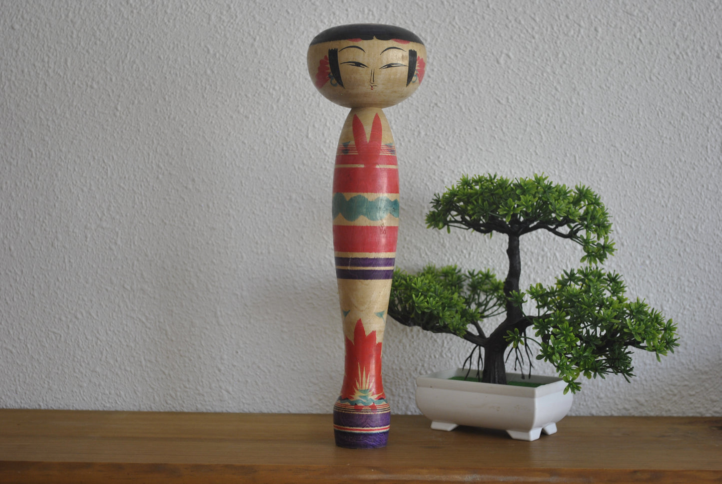 Vintage traditional Yajiro Kokeshi by Haruji Sato (1903-1982)