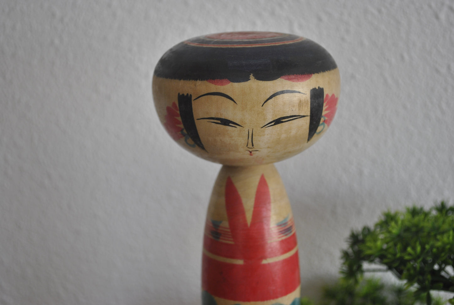 Vintage traditional Yajiro Kokeshi by Haruji Sato (1903-1982)