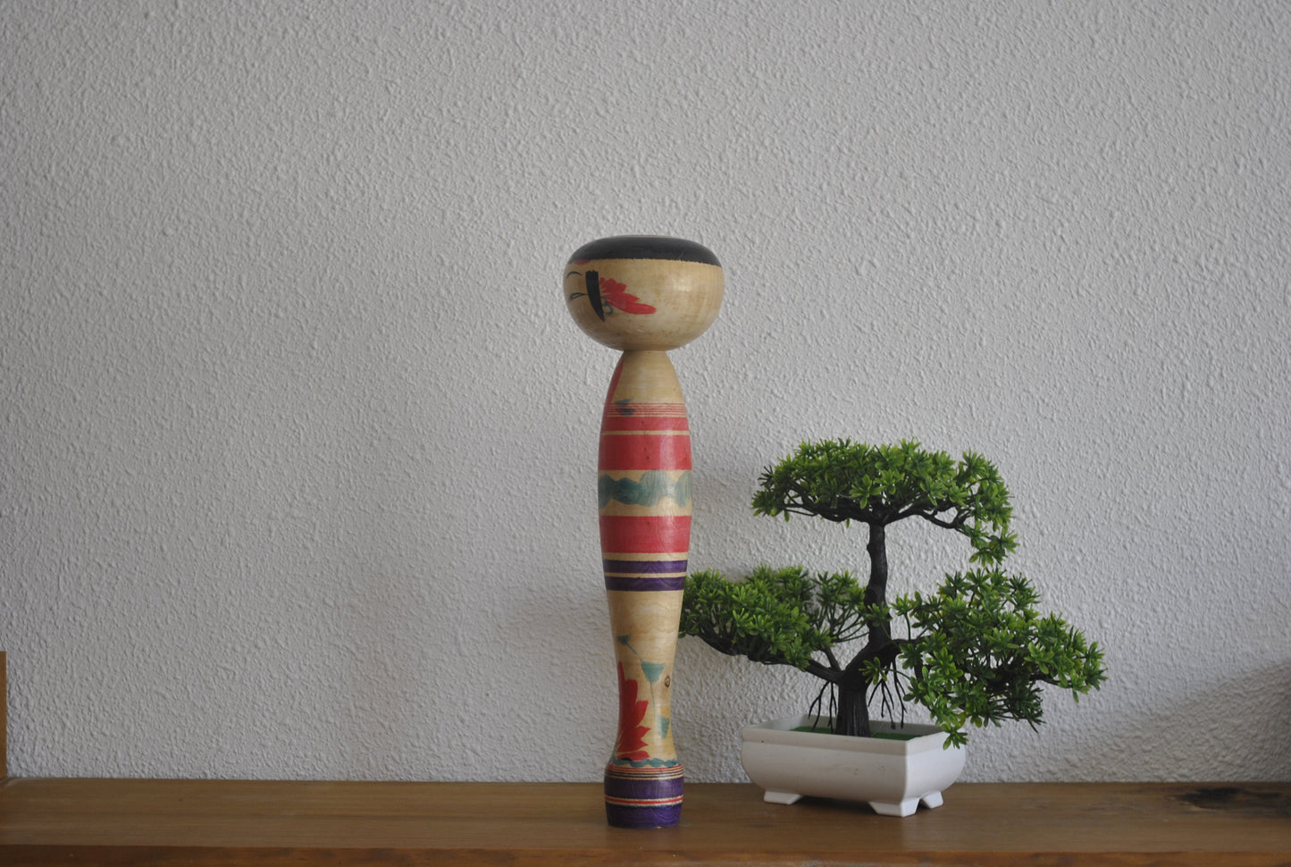 Vintage traditional Yajiro Kokeshi by Haruji Sato (1903-1982)