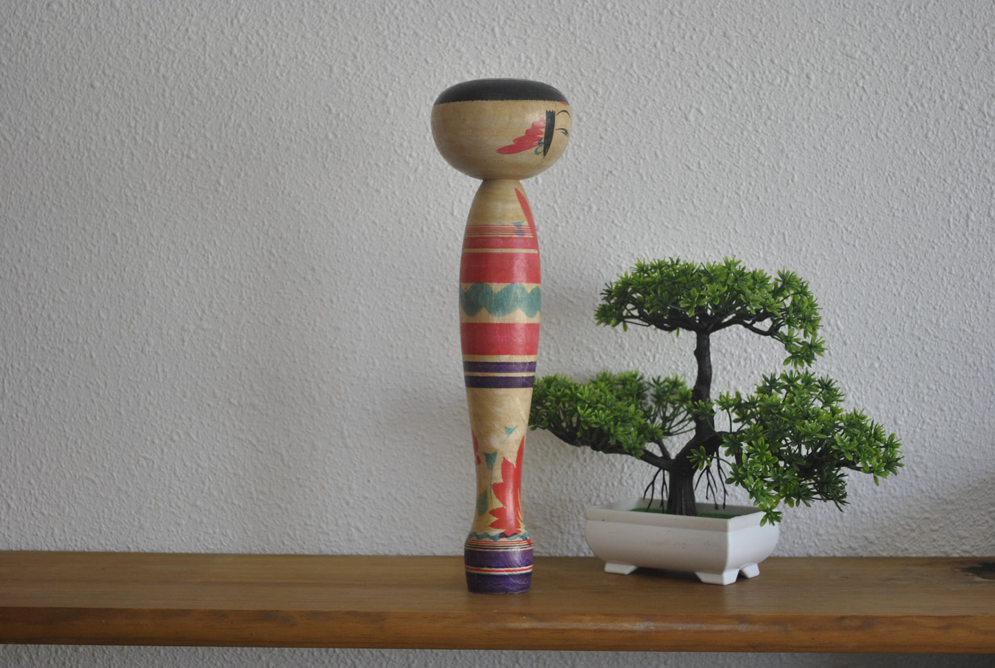 Vintage traditional Yajiro Kokeshi by Haruji Sato (1903-1982)