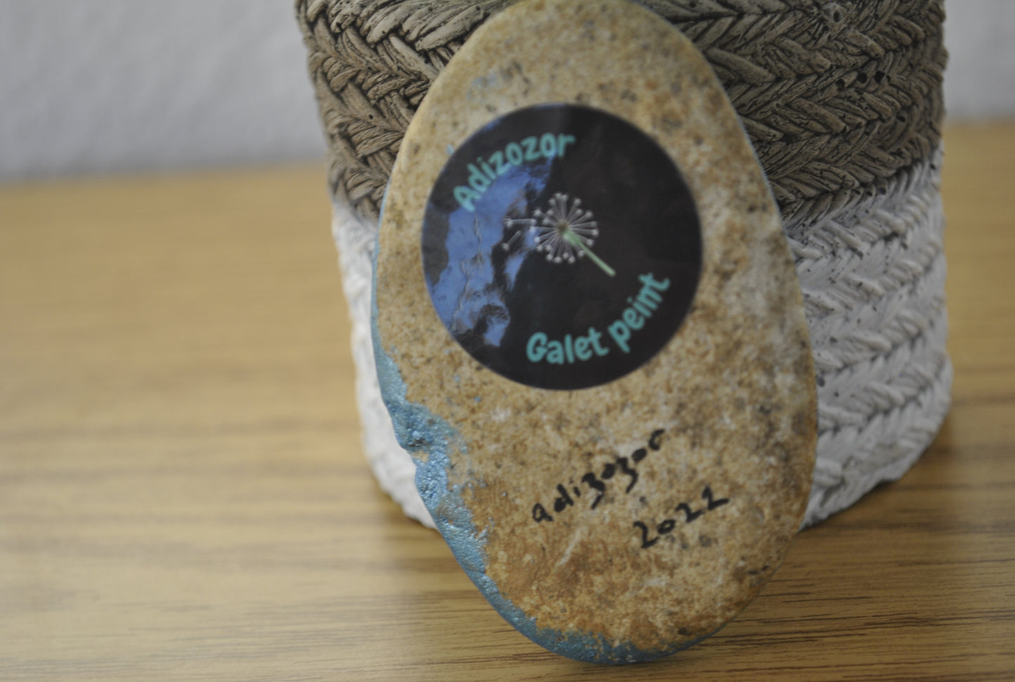 Kokeshi rock painting - Made by Adi Zozor