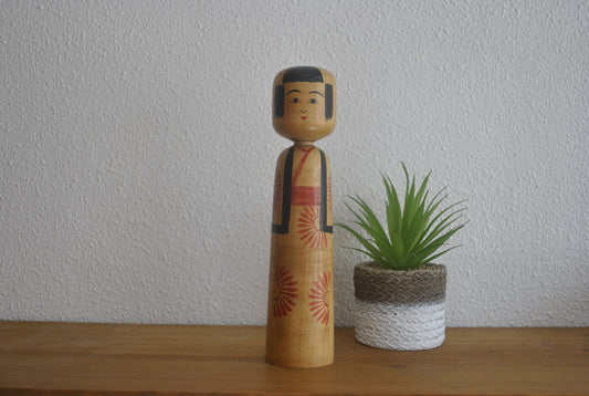 Vintage Kijiyama Kokeshi by Onodera Shigeichi (1908-?)