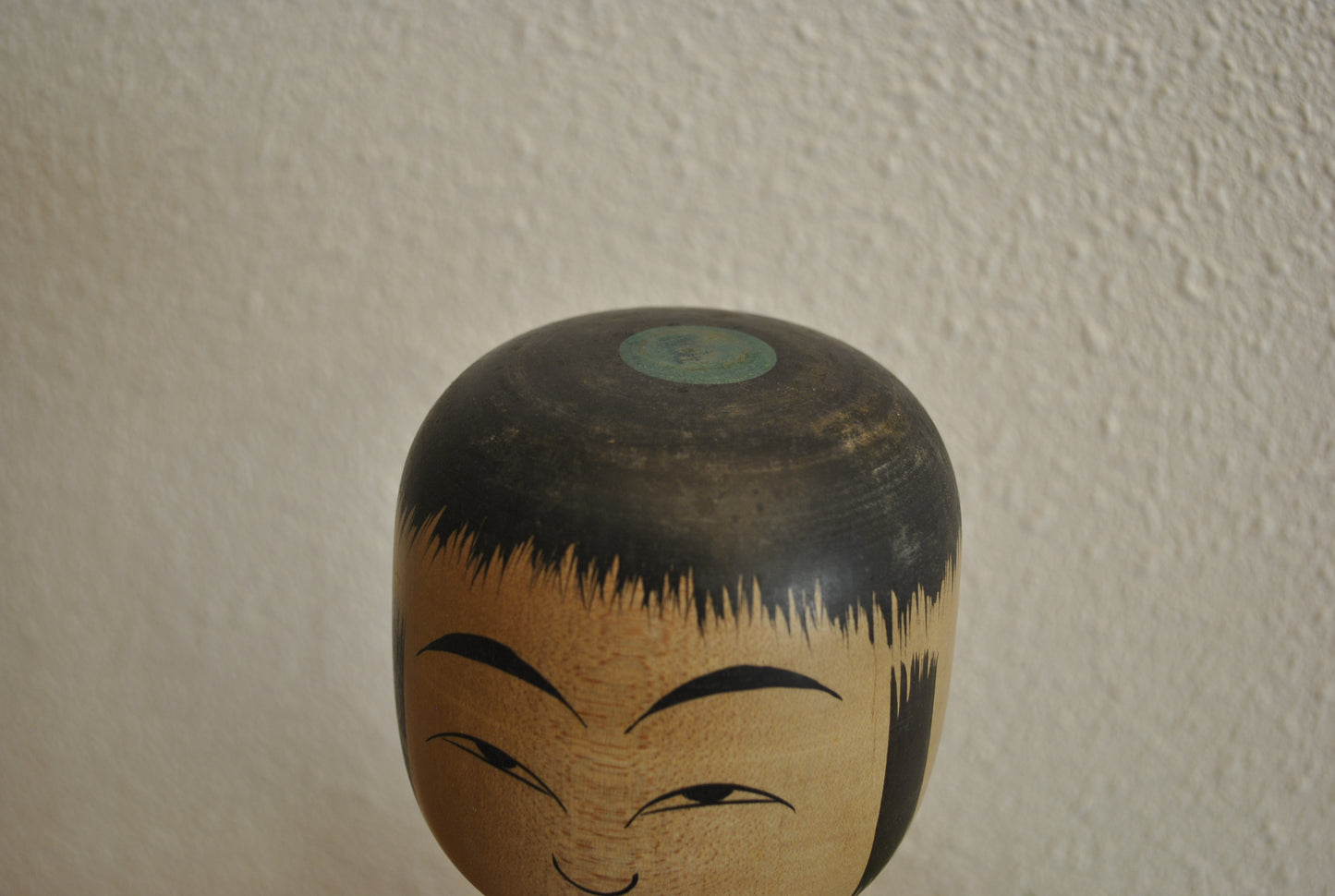 Vintage traditonal Hijori kokeshi made by Sato Bunkichi (1922-2008)