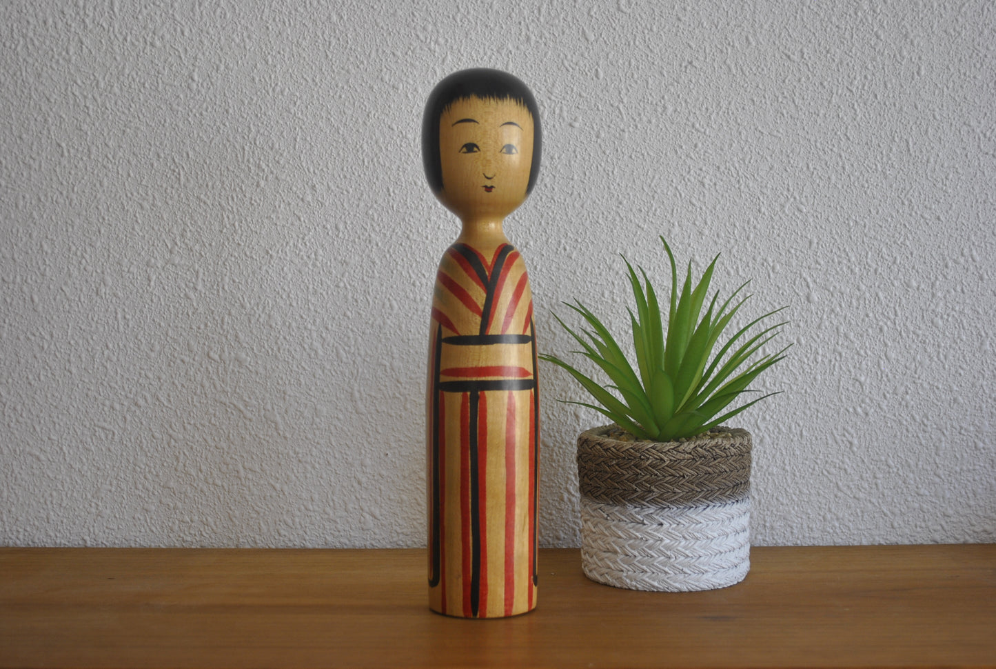 Vintage traditional Kijiyama Kokeshi by Yuji Takahashi (1934-)