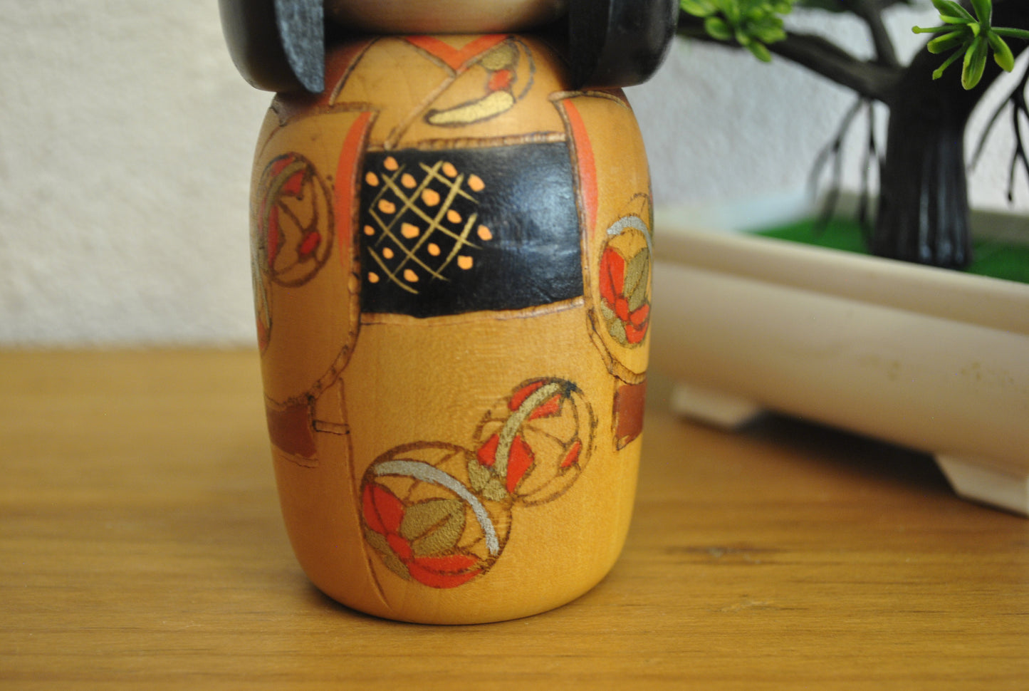 Vintage Gumma Kokeshi by Miyagawa Kunio (1933-)