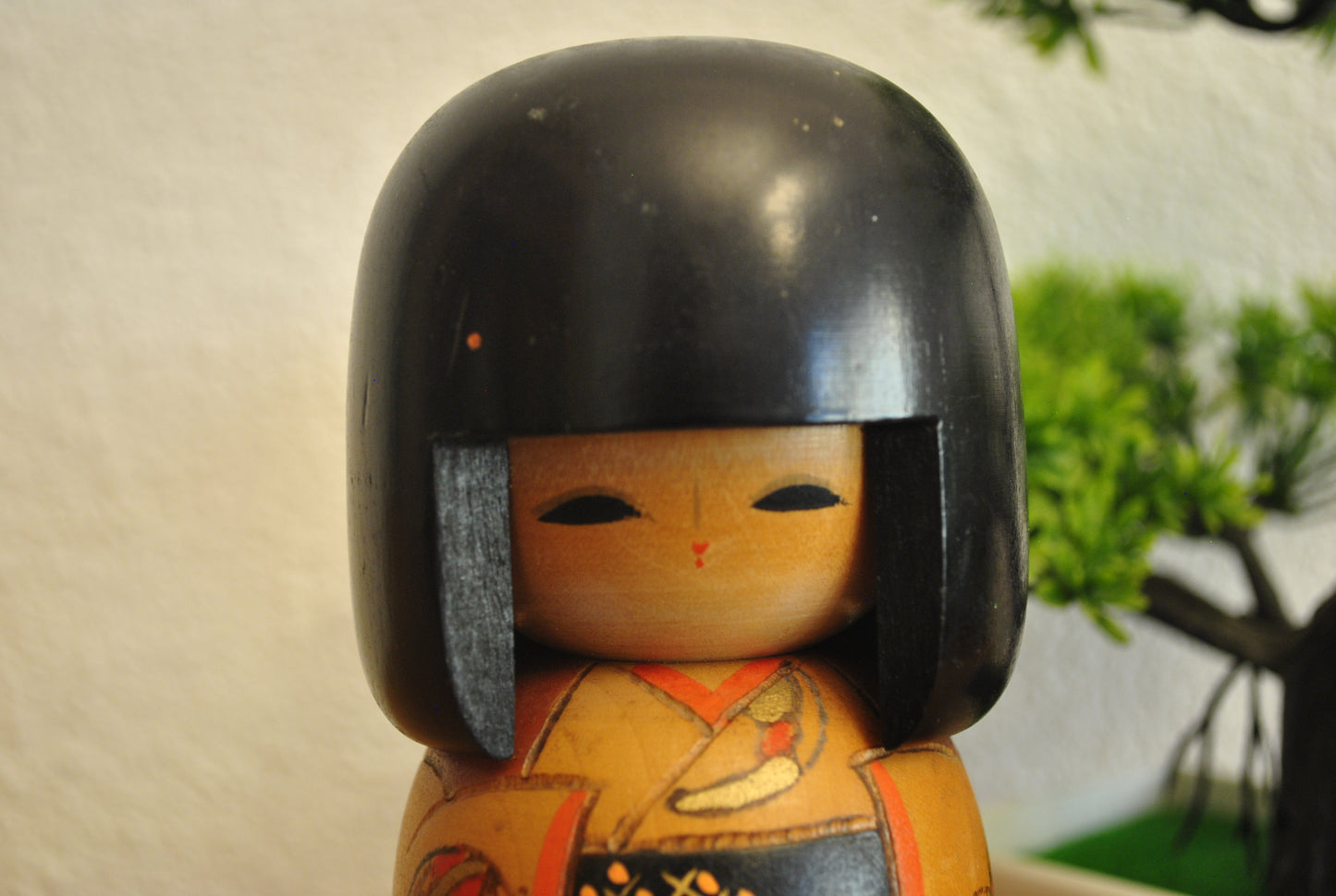 Vintage Gumma Kokeshi by Miyagawa Kunio (1933-)