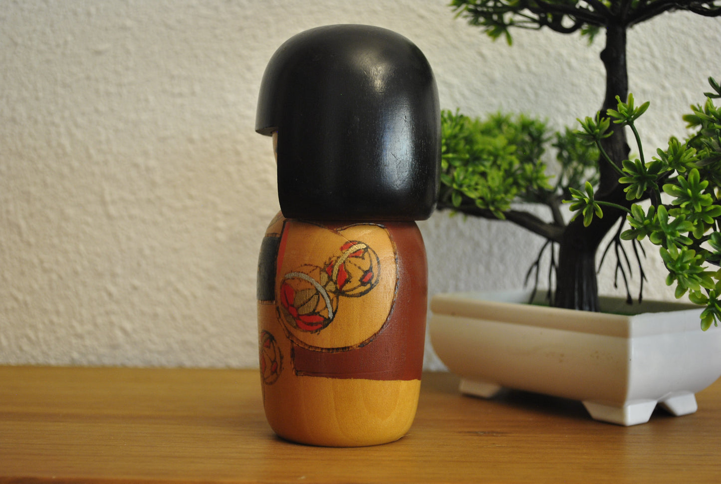 Vintage Gumma Kokeshi by Miyagawa Kunio (1933-)