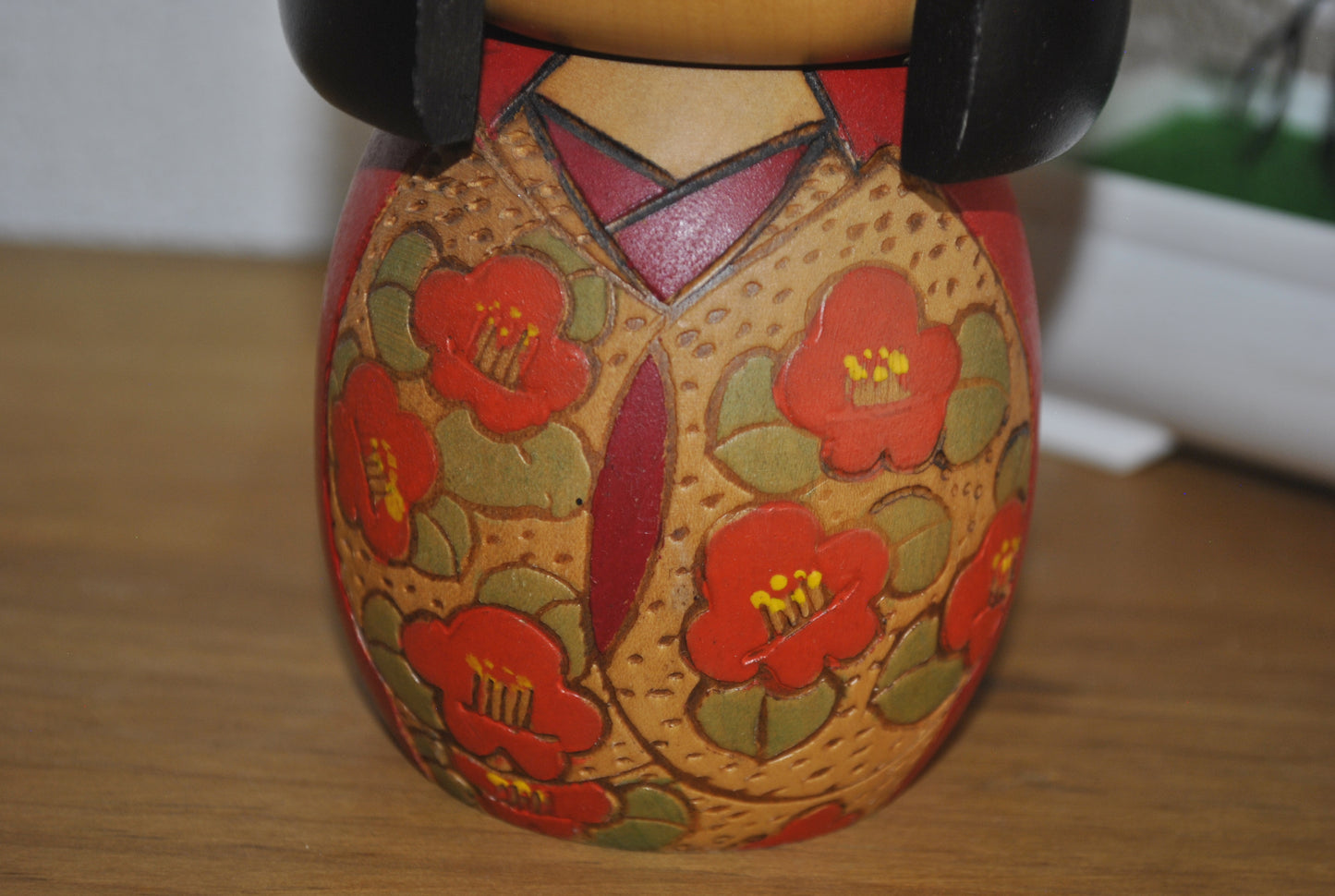 Vintage Gumma Kokeshi By Kazuo Takamizawa (1927 - )