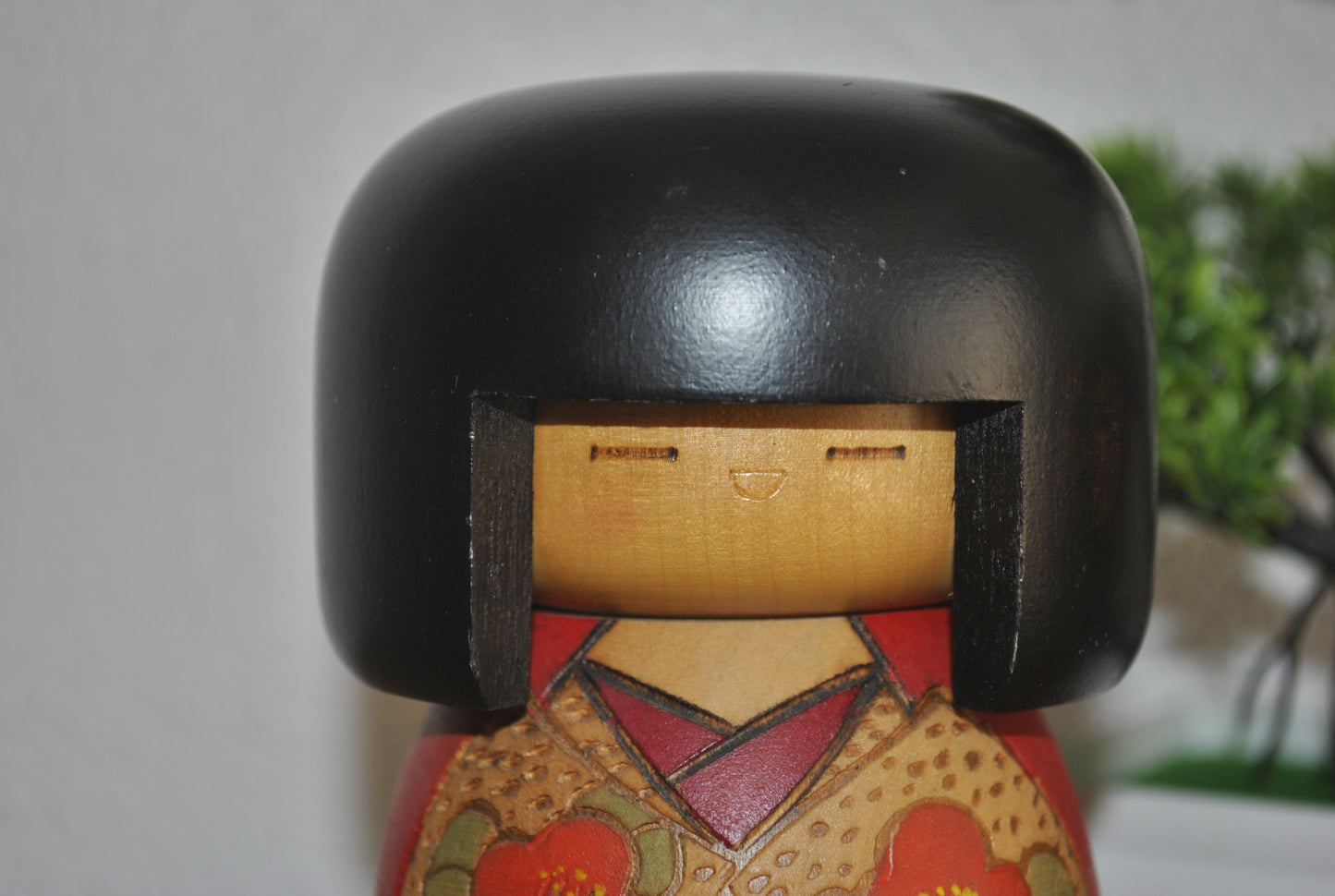 Vintage Gumma Kokeshi By Kazuo Takamizawa (1927 - )