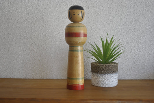 Vintage Nanbu Kokeshi by Sasaki Kakuhei (1933-2007)