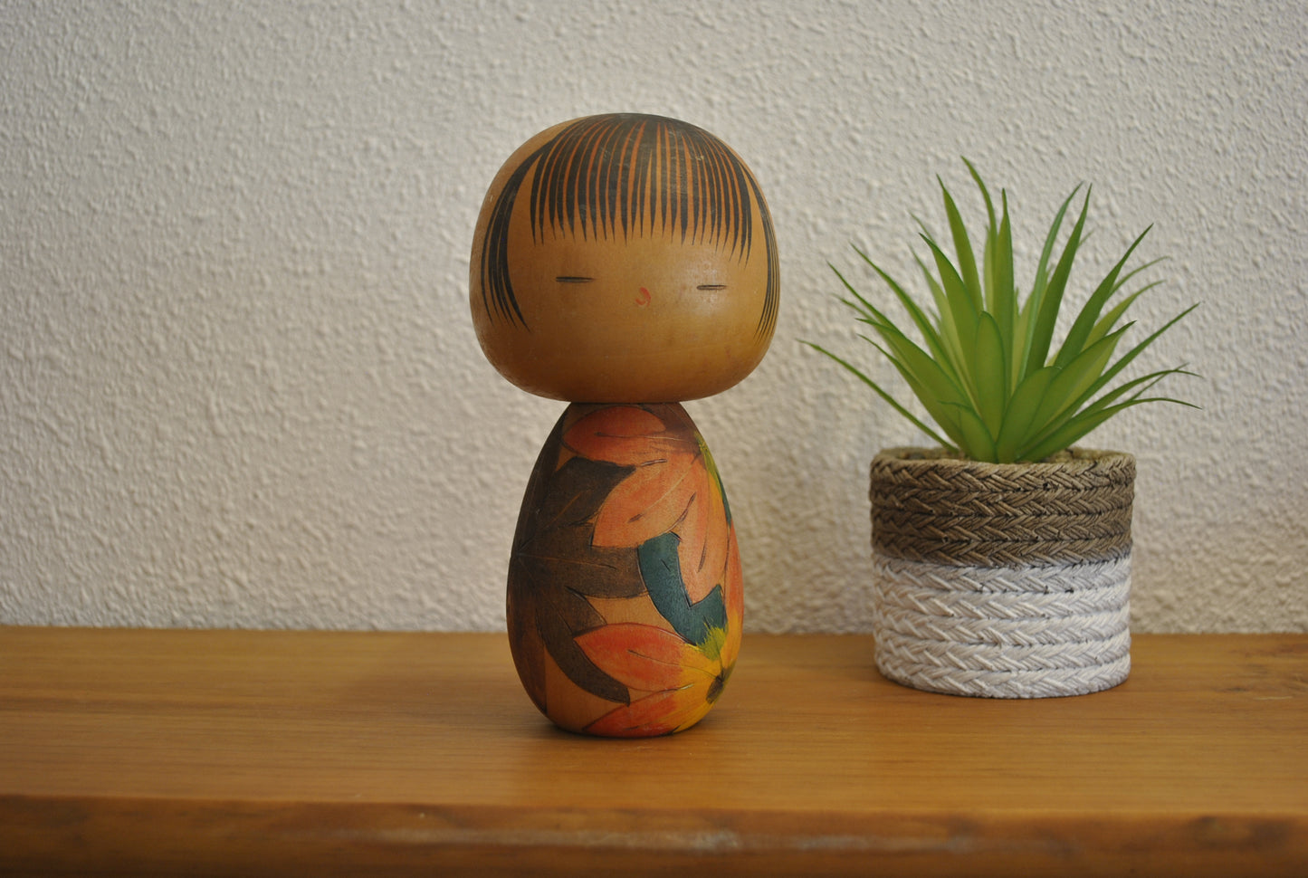 Vintage Sosaku kokeshi made by Yuji Kawase