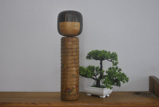 Large vintage Sosaku Kokeshi By Usaburo