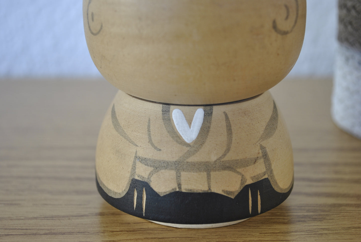 Vintage Sosaku kokeshi - Buddhist Boy