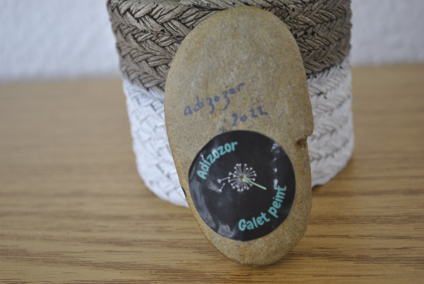 Kokeshi rock painting - Made by Adi Zozor