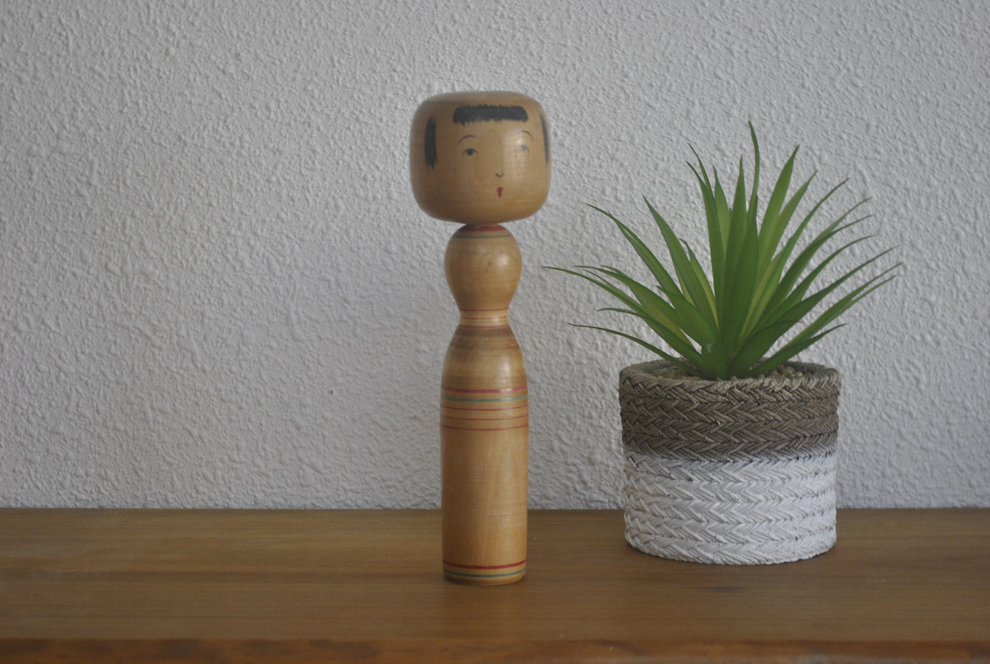 Vintage Nanbu kokeshi by Tsunekawa Shintaro (1907-1981)