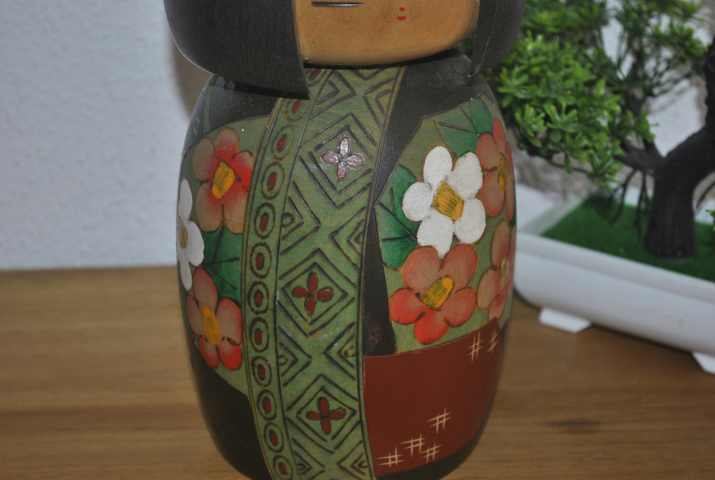 Vintage Gumma Kokeshi By Yuji Kawase (1938-)