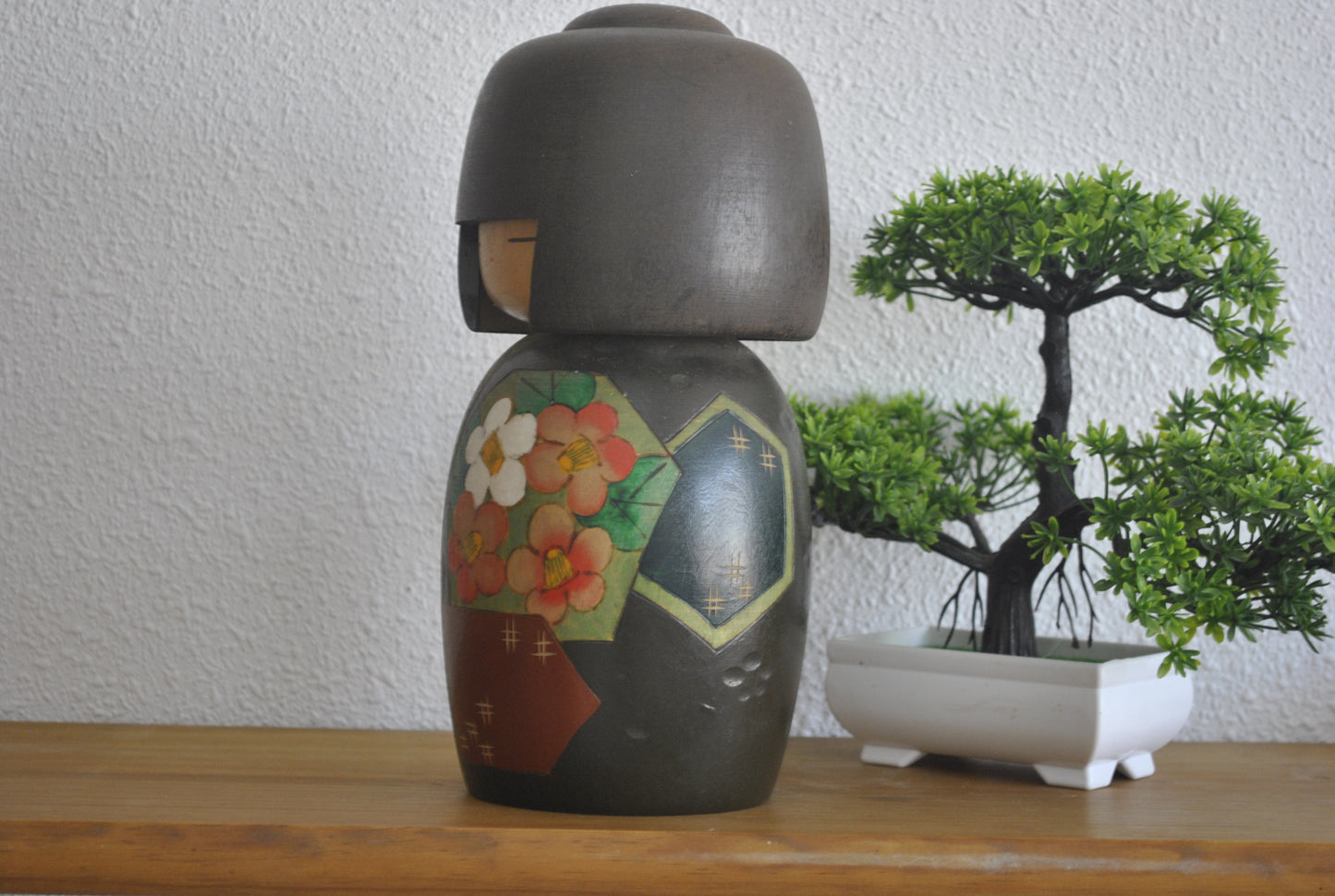 Vintage Gumma Kokeshi By Yuji Kawase (1938-)