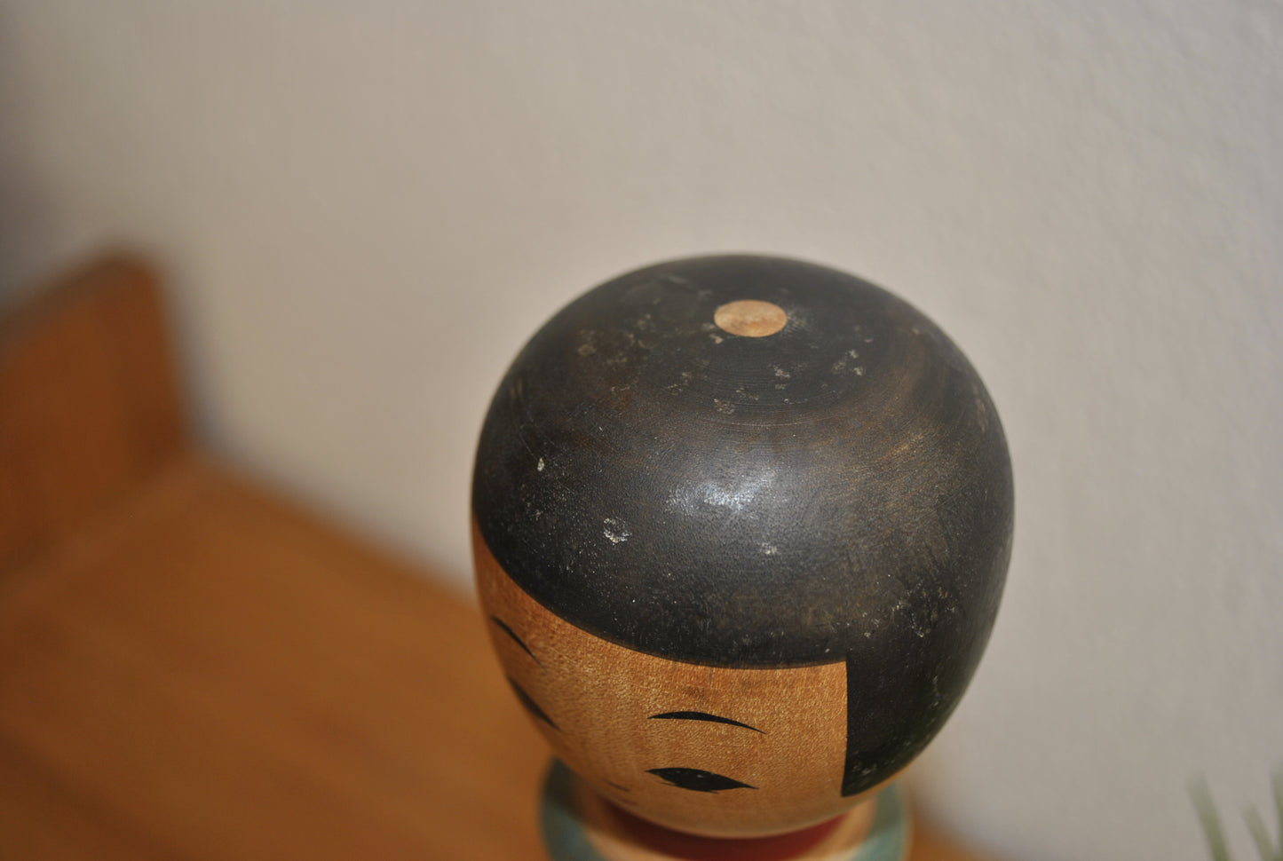 Vintage traditional Tsugaru kokeshi made by Shimazu Seichi (1930-)