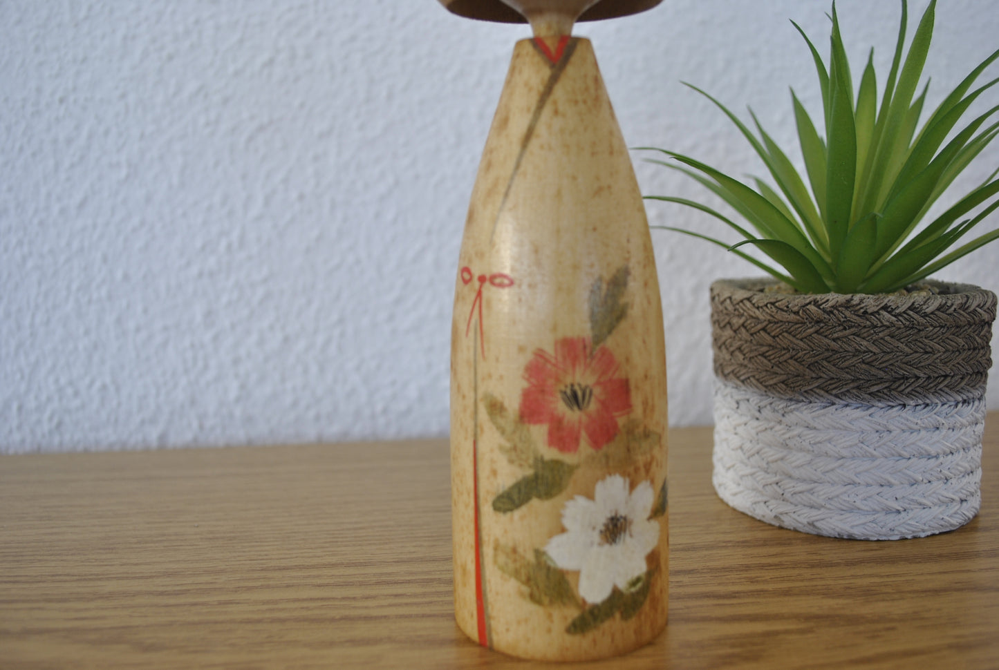 Vintage Sosaku kokeshi made by Toshiharu