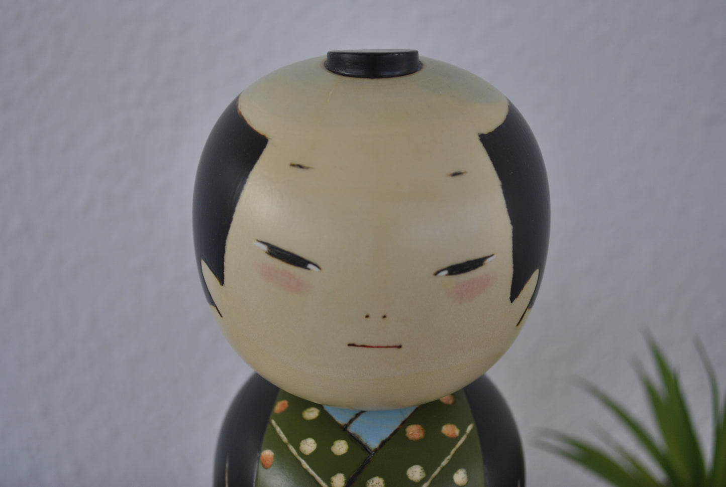 Sosaku Samurai Kokeshi made by oki Izumi - With original box