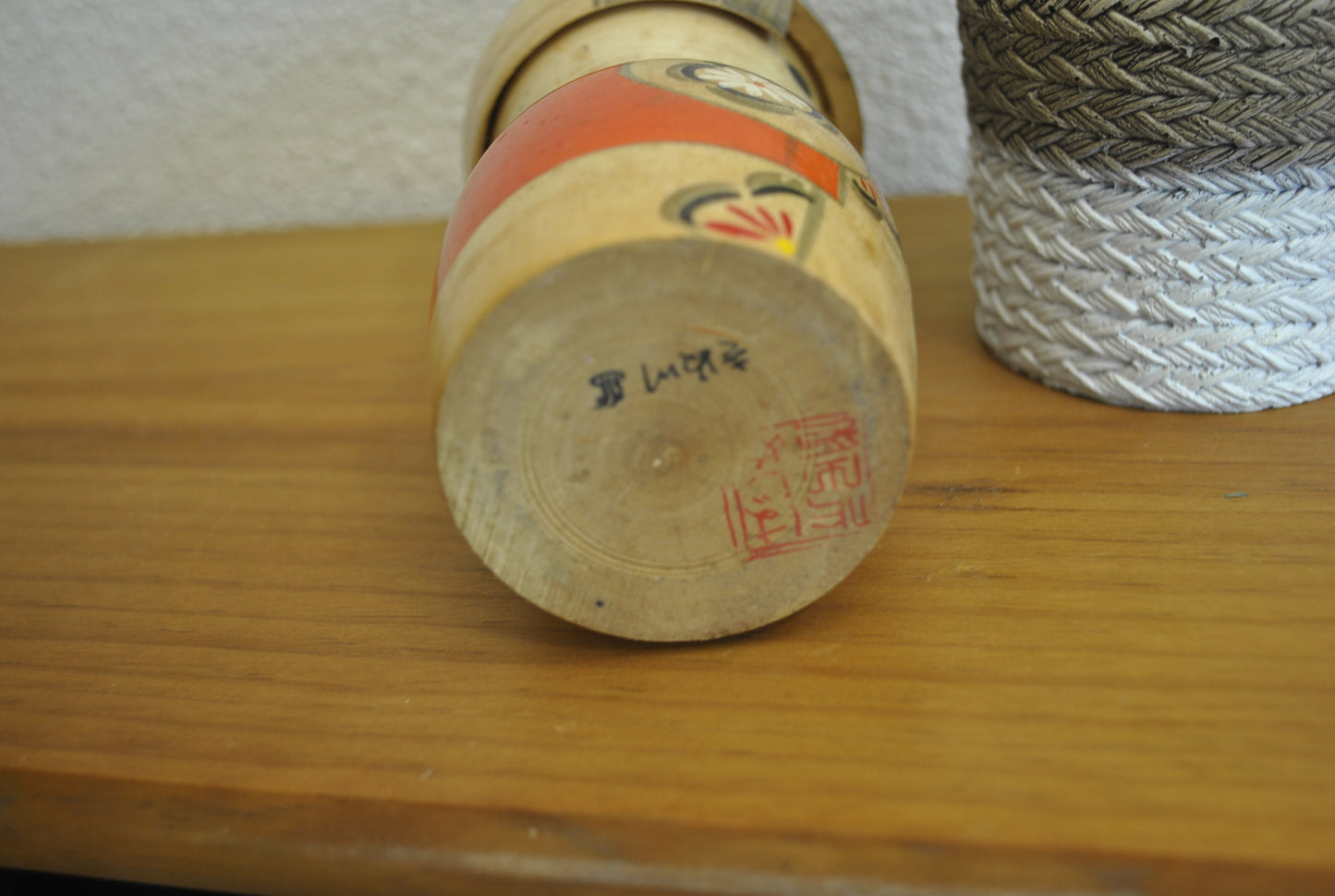 Vintage Sosaku kokeshi made by Miyashita Hajime (1940-)