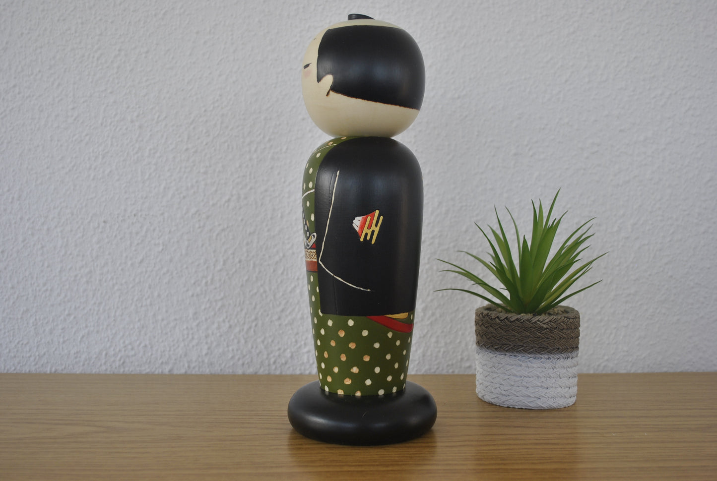 Sosaku Samurai Kokeshi made by oki Izumi - With original box