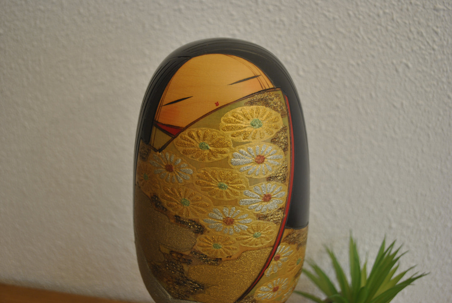 Exclusive Vintage Sosaku Kokeshi made by Toshio Sekiguchi (1947-)